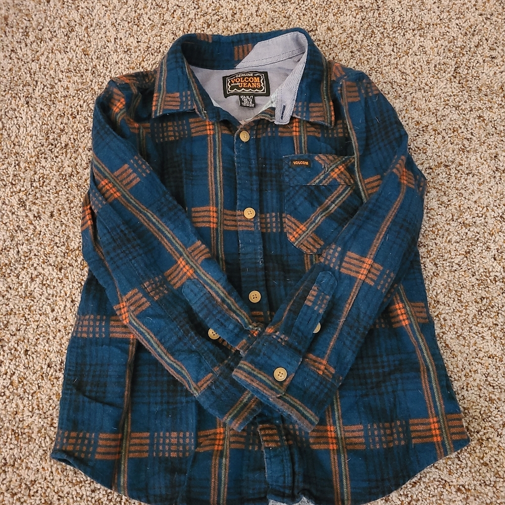 Boys Volcom Button Up